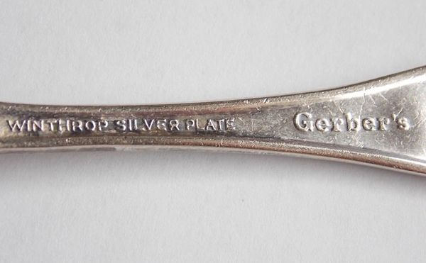 Vintage Silver Plate /'Tippy Taster/' Baby Spoon 1950/'s