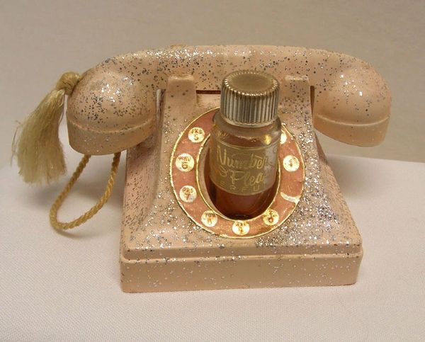 Benjamin Ansehl 1940’s Novelty Telephone Number Please Perfume Holder