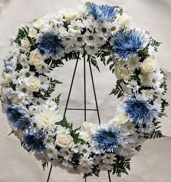 Deluxe Funeral Crown ( We can customize your colors).