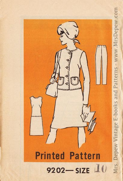 Sewing Patterns - Mrs. Depew Vintage