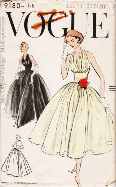 Vogue 8880 A, Vintage Sewing Patterns