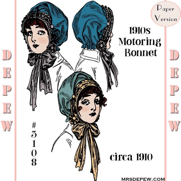 Vintage Sewing Pattern Ladies 1910s 1920s Style Foundation Corset Multisize  Depew 2026 PAPER VERSION 