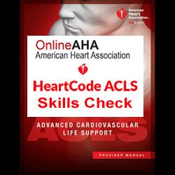ACLS Heartcode hands on check off