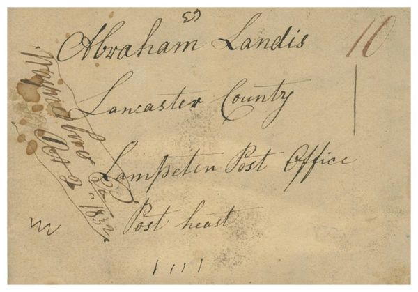 1832 FSL/Manuscript
