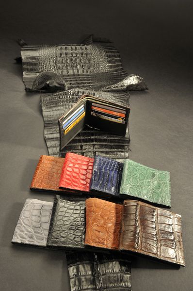 8-Pocket Wallet, Exotic Alligator, #306-8PK