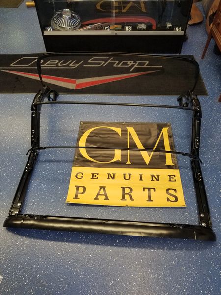1961 1962 IMPALA CONVERTIBLE TOP RACK *ORIGINAL/RESTORED