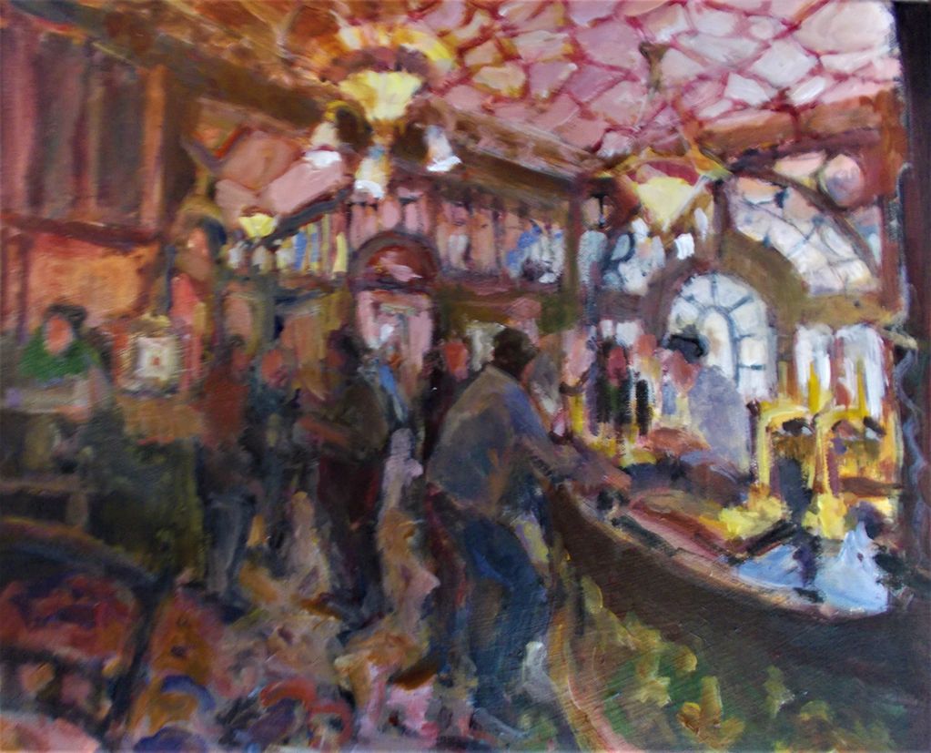 Philharmonic pub 2 
16"x202 Acrylic