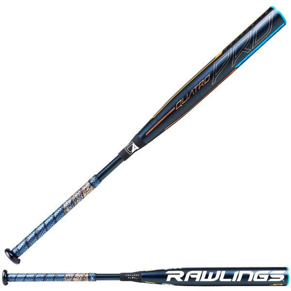 Rawlings Quatro Pro End Load -10 Fastpitch Softball Bat: FPPE10 DEMO New in Wrapper