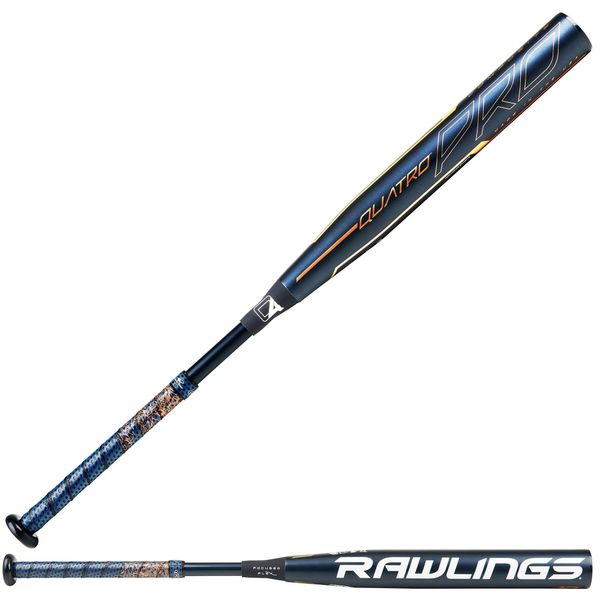 Rawlings Quatro Pro -10 Fastpitch Softball Bat: FPZP10 DEMO New In Wrapper