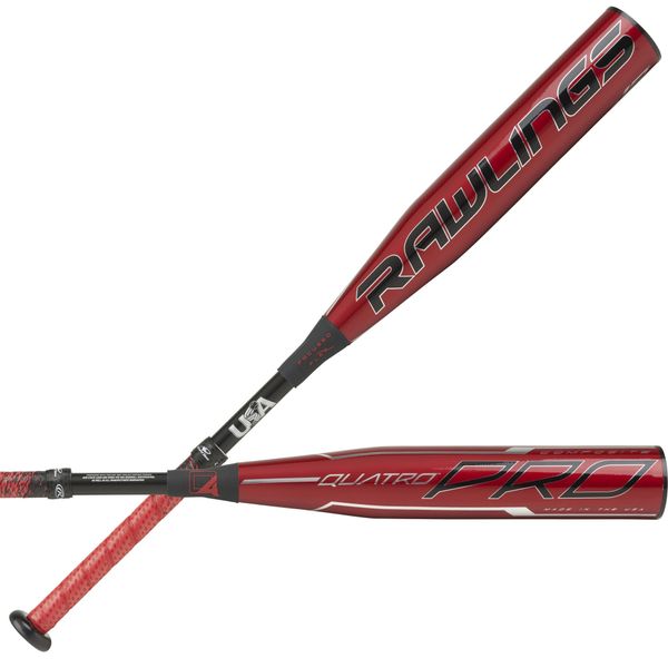 Rawlings Quatro Pro -10 USA Baseball Bat: USZQ10