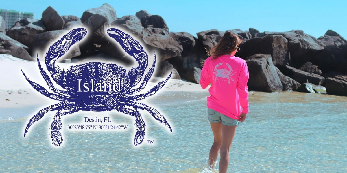 Crab island t sales shirts