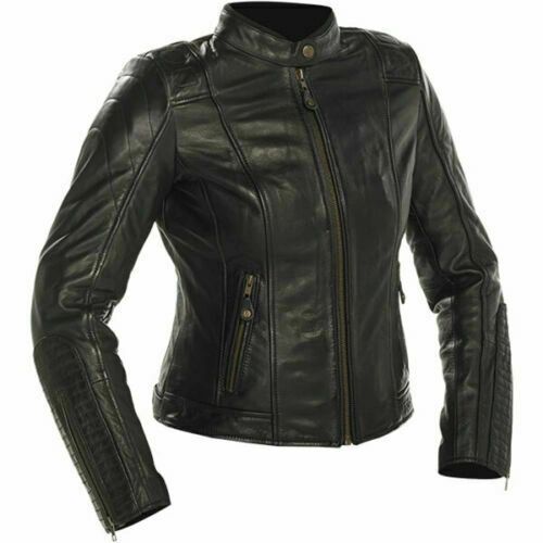 Richa Ladies Womens Lausanne Leather Motorcycle Motorbike Classic ...