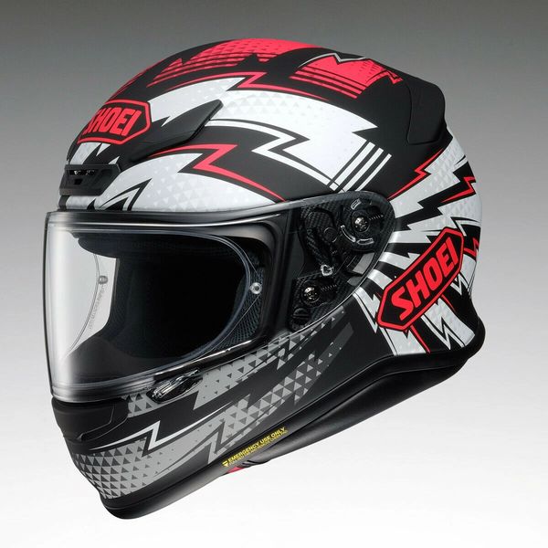 Shoei store nxr red