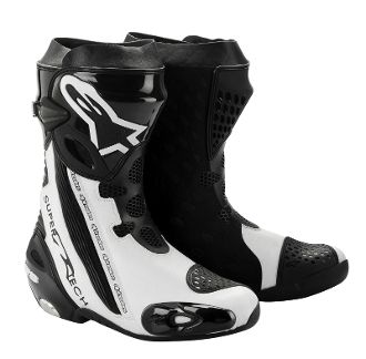 Alpinestar S-MX 5 Black Road Racing Motorcycle Boot | protothebikeshop