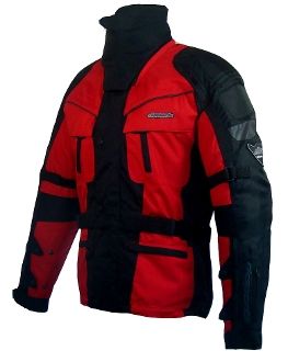 7080 Waterproof Motorcycle CE armoured Jacket with Back Protector ...