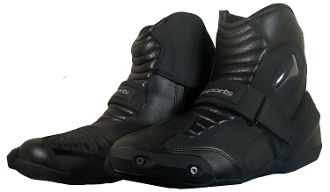 Rk Sports Rk-1 Short Leather Ankle Motorcycle Boots | protothebikeshop