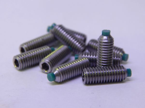 5 Pack of Dimple Jig Soft Point Set Screw