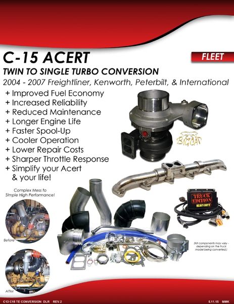 Pdi Cat Compound Turbo Kit Performance Diesel Inc