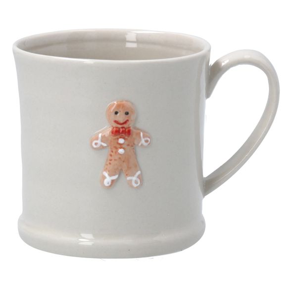 Gingerbread Man Ceramic Mini Mug