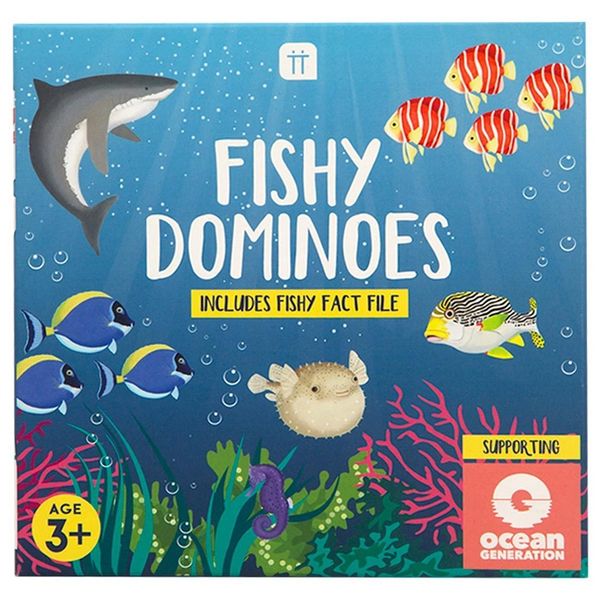 School Of Fish Fishy Dominoes