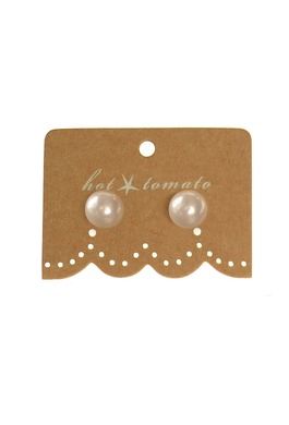 Pearl Studs - Natural Pearl