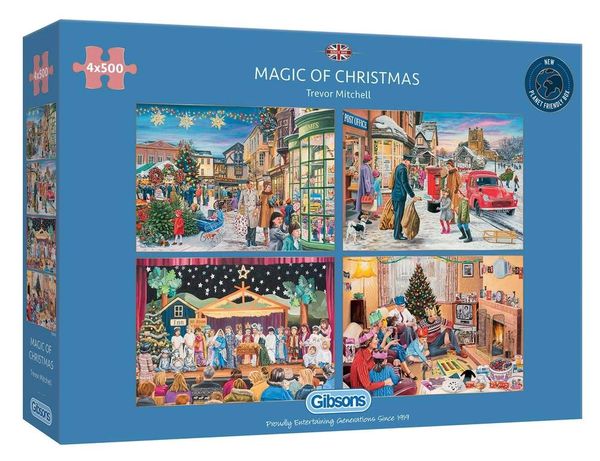 Magic of Christmas 4 x 500pcs