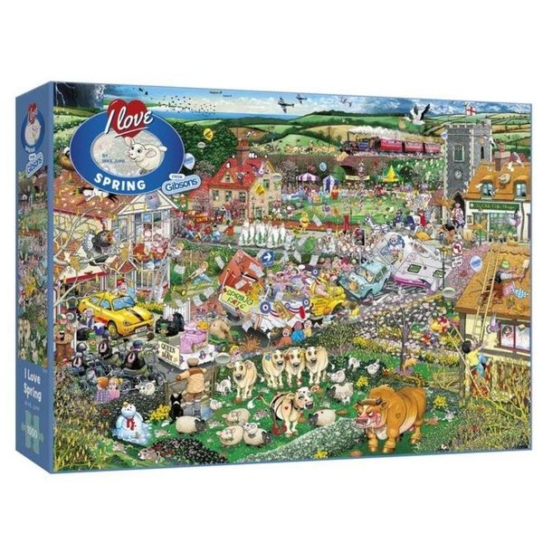 I love Spring 1000pcs