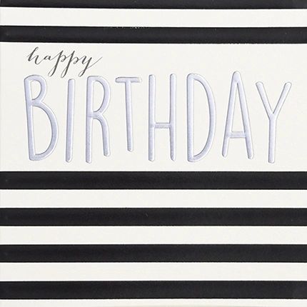 Happy Birthday Stripes Q1340