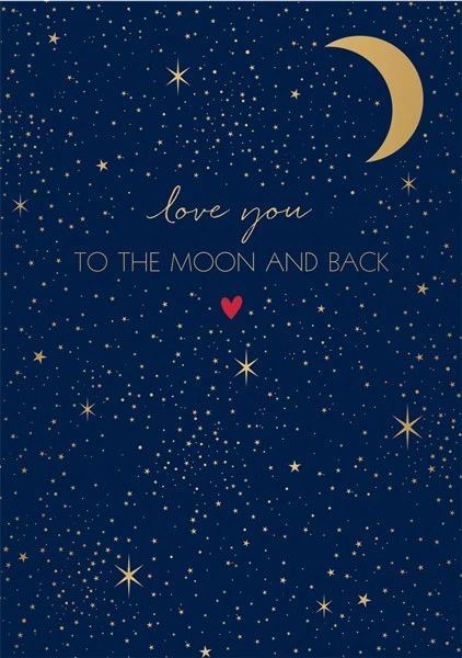Love you to the moon...By Sara Miller SAMV13