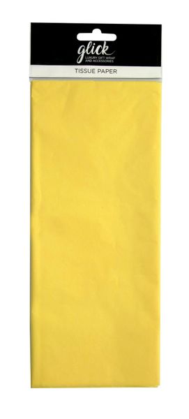 Tissue Paper Pack - Lemon - 4 Sheets