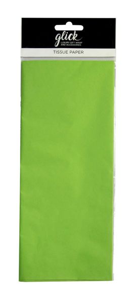 Tissue Paper Pack - Lime - 4 Sheets