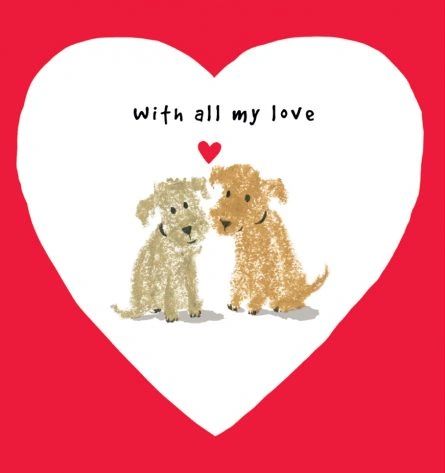 Two Dogs In A heart VSR004