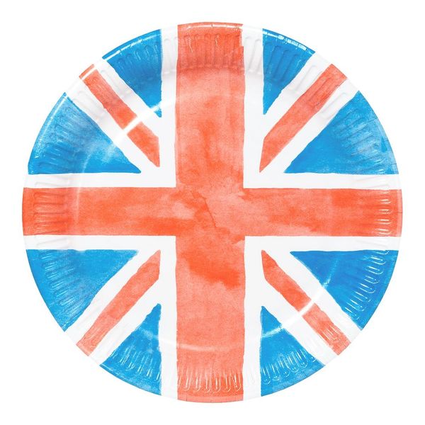 Best of British Union Jack Paper Plates