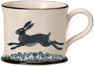 Hare Mug by Moorland Pottery