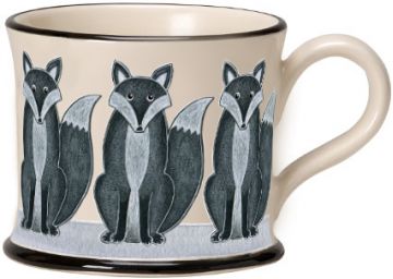 Fox Mug by Moorland Pottery