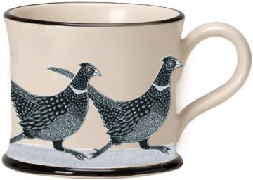 Pheasant Mug by Moorland Pottery