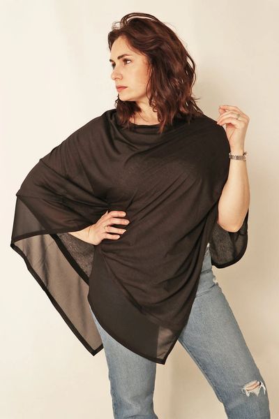 Black Poncho.