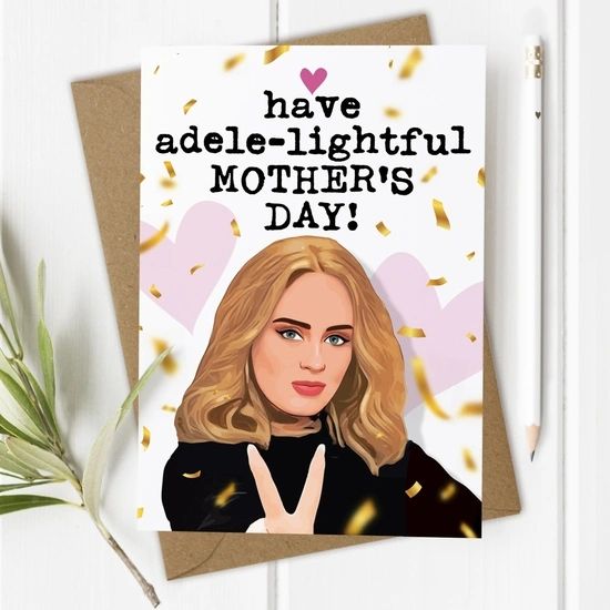 Adele-Lightful - Funny Mother's Day Card MDC074