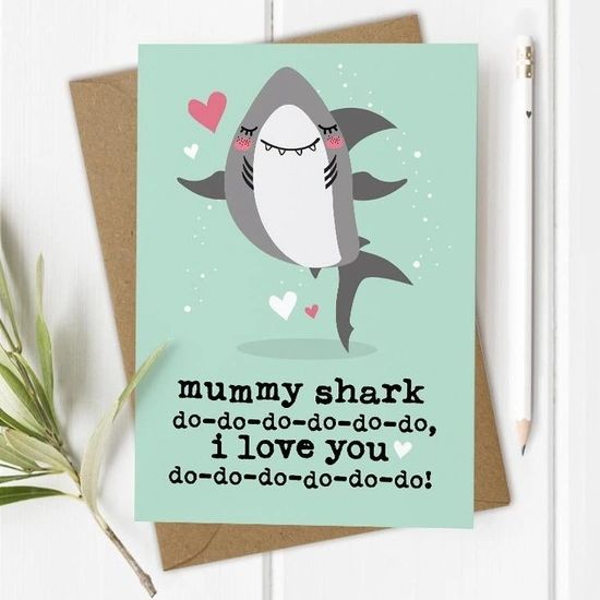 Mummy Shark - Mother's Day SHK008