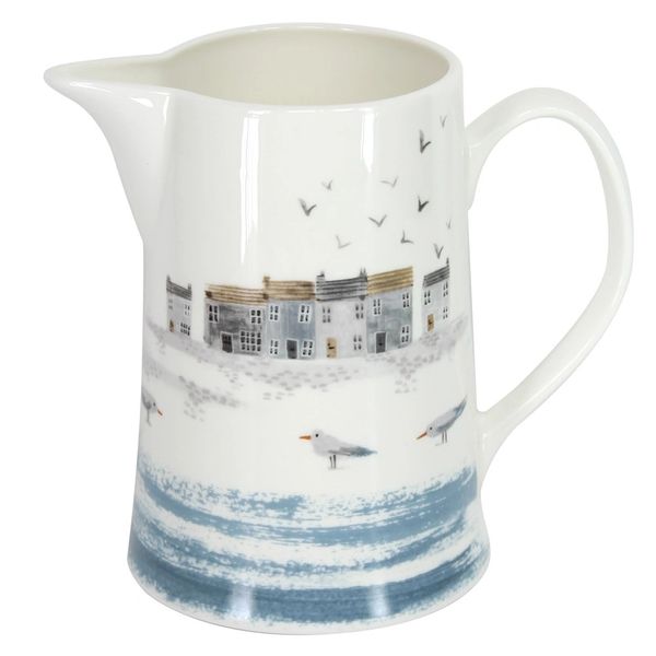 Coastal Bone China Jug 18.5cm (Boxed)