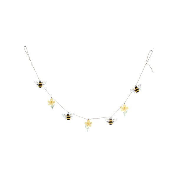 Bee / Buttercup Wooden Garland