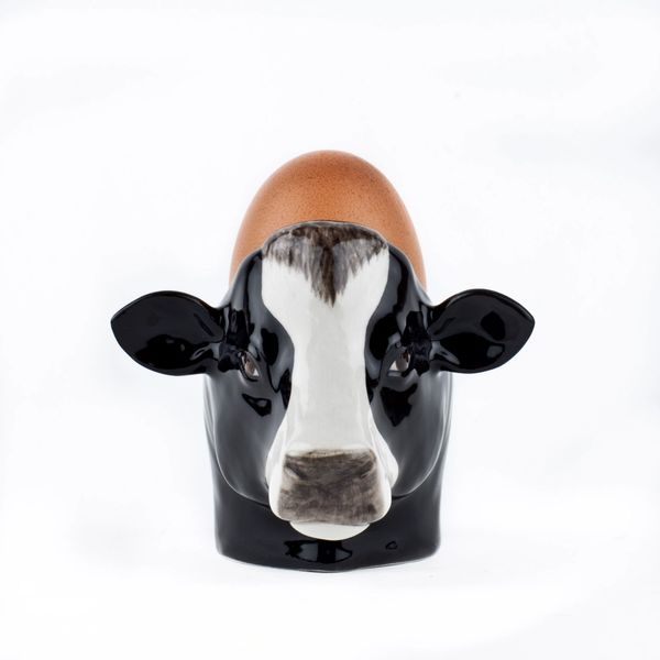 Friesian Cow Face Egg Cup
