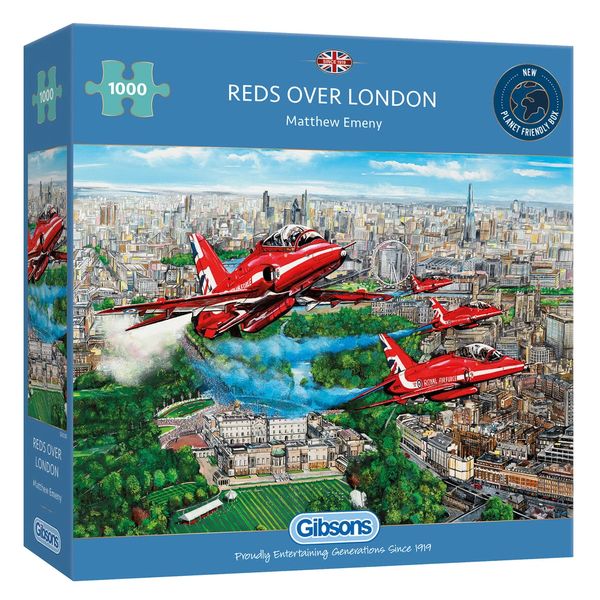 REDS OVER LONDON 1000PCS