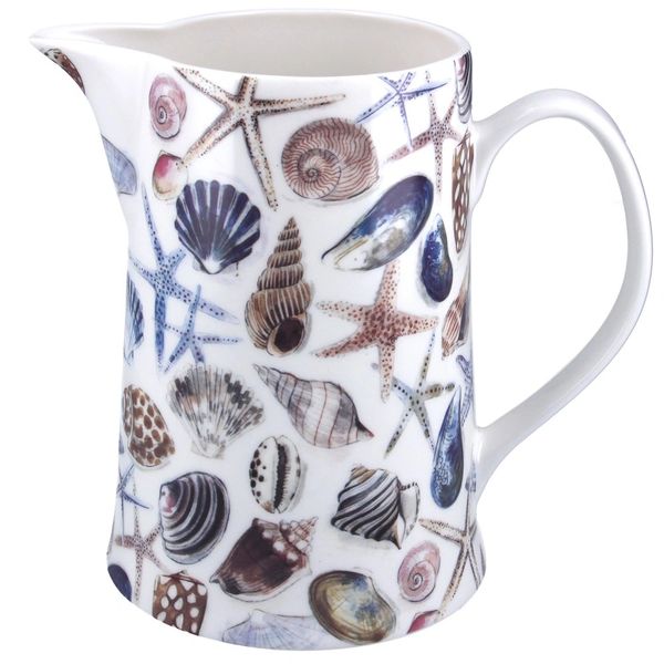 Bone China Jug 18.5cm - Shells