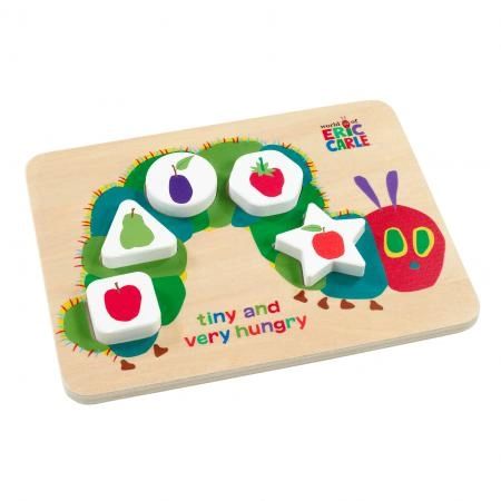 VERY HUNGRY AND TINY CATERPILLAR WOODEN SHAPE PUZZLE
