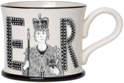Queens Jubilee Limited Edition Mug from moorland pottery