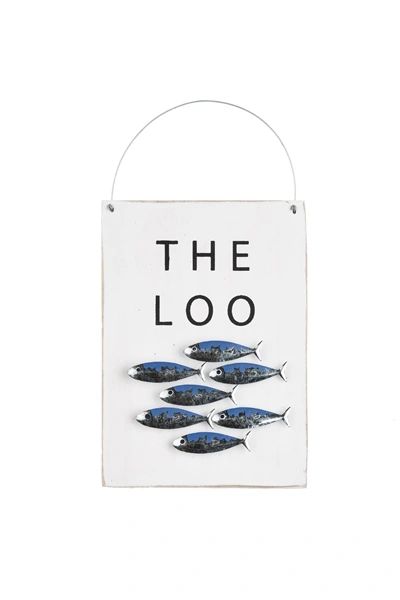 Tin Fish Loo Sign