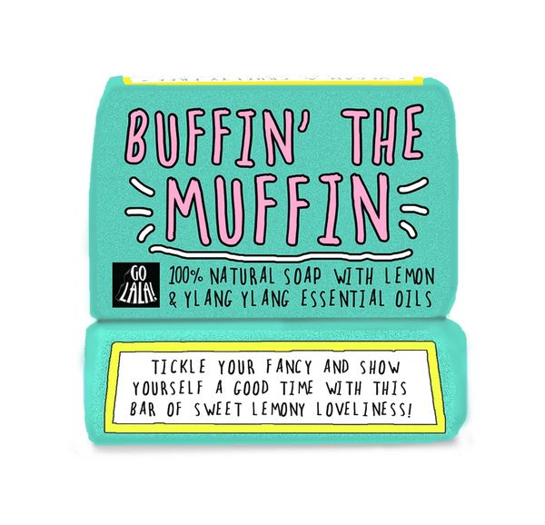 Buffin' the Muffin Soap Bar