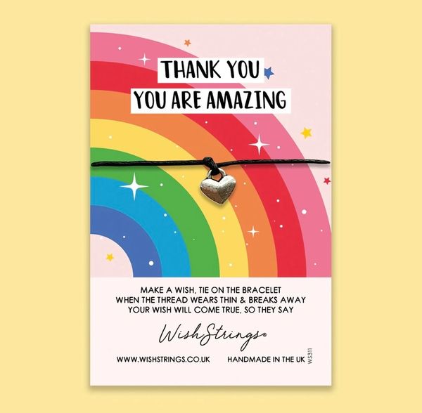 Thank You, You are Amazing Rainbow - WishStrings