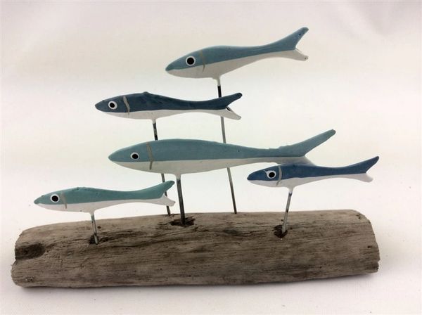 Fishes on a stick